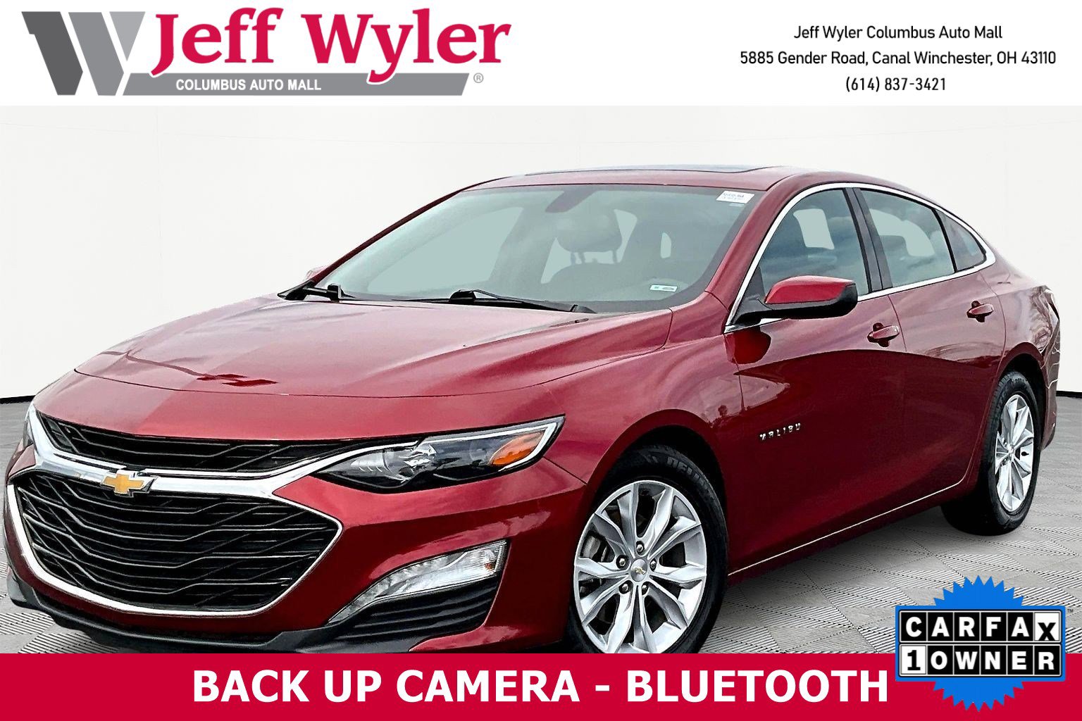 Used 2021 Chevrolet Malibu LT image 1
