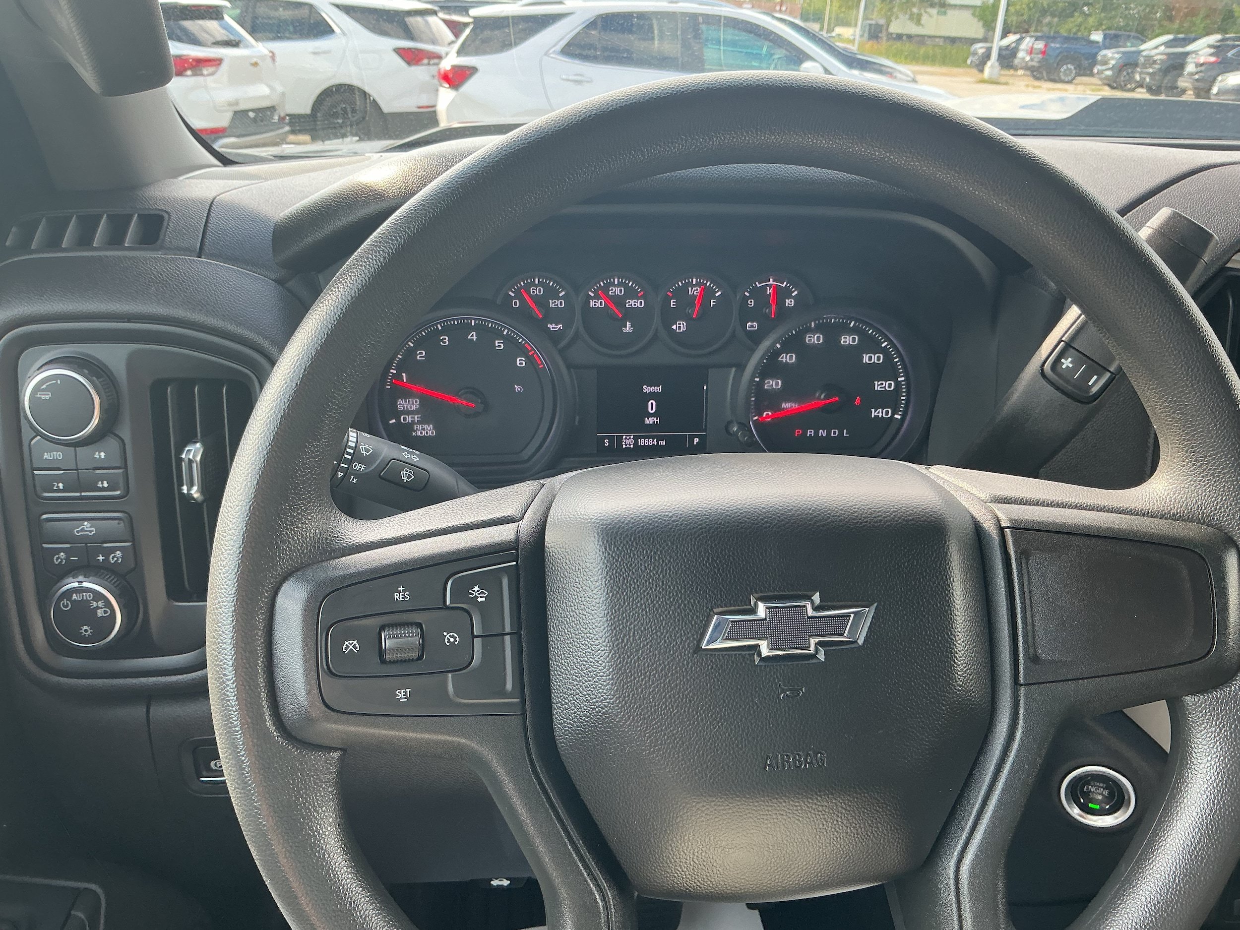 Certified 2024 Chevrolet Silverado 1500 Custom Trail Boss w/ Dark Appearance Package AWD/4WD image 11