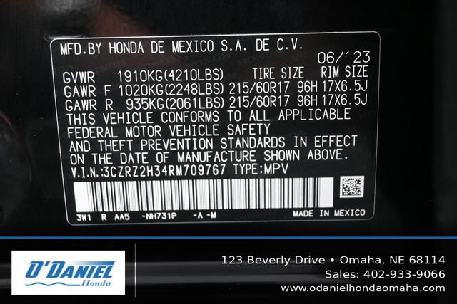 Used 2024 Honda HR-V LX image 43