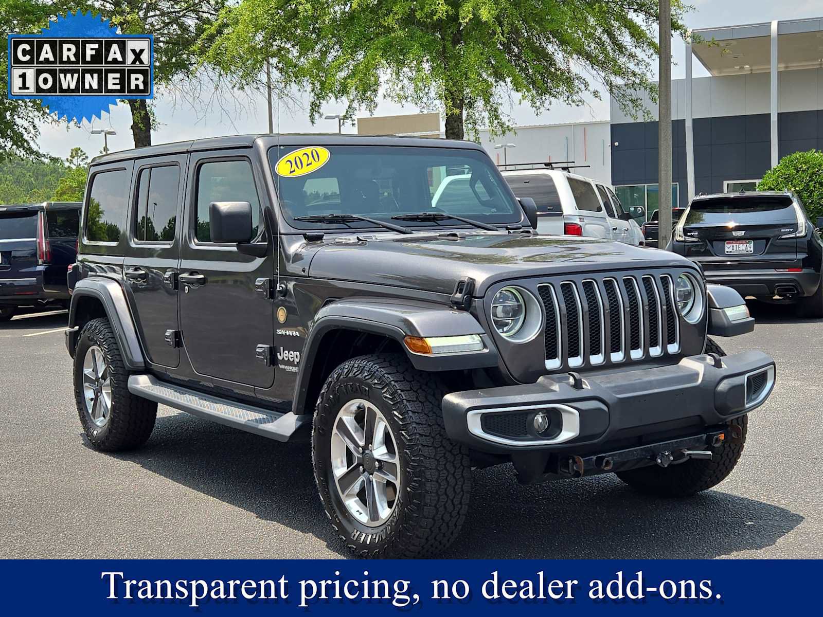 Used 2020 Jeep Wrangler Unlimited Sahara image 1