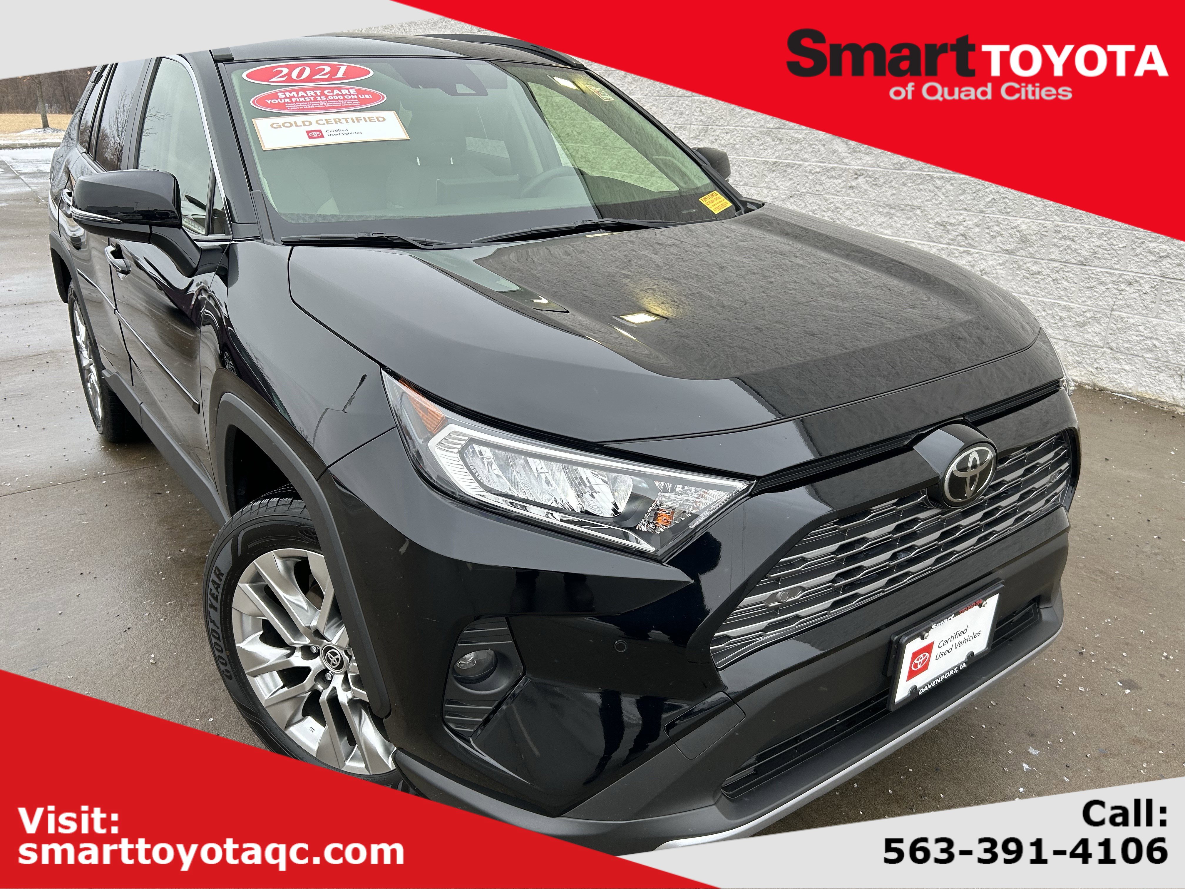 Certified 2021 Toyota RAV4 Limited w/ Limited Grade Weather Package image 1