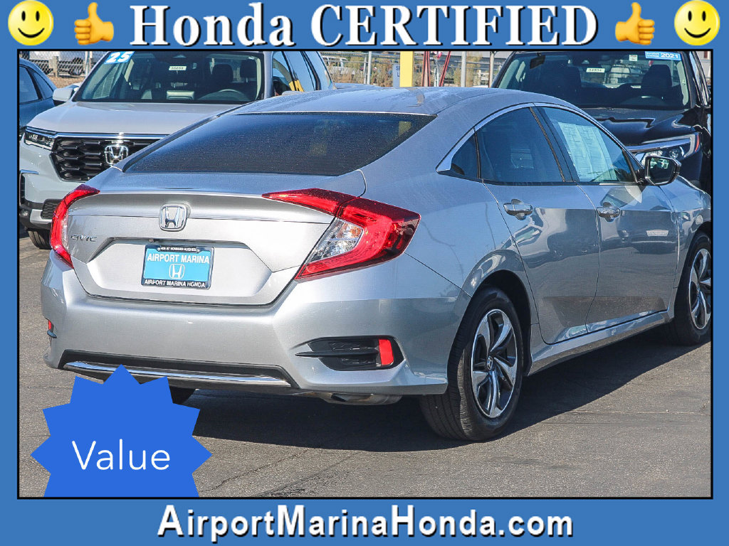Certified 2020 Honda Civic LX image 8