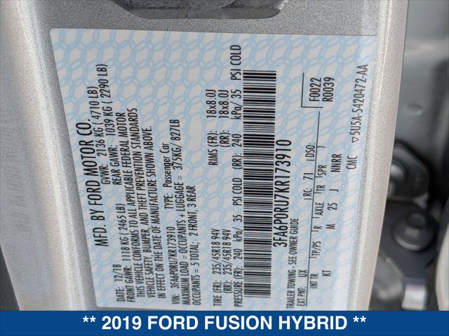 Used 2019 Ford Fusion Titanium image 25
