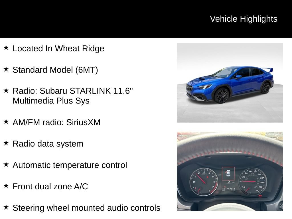 Used 2023 Subaru WRX Premium AWD/4WD image 10