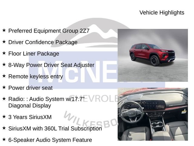 New 2026 Chevrolet Traverse Z71 w/ Driver Confidence Package AWD/4WD image 10