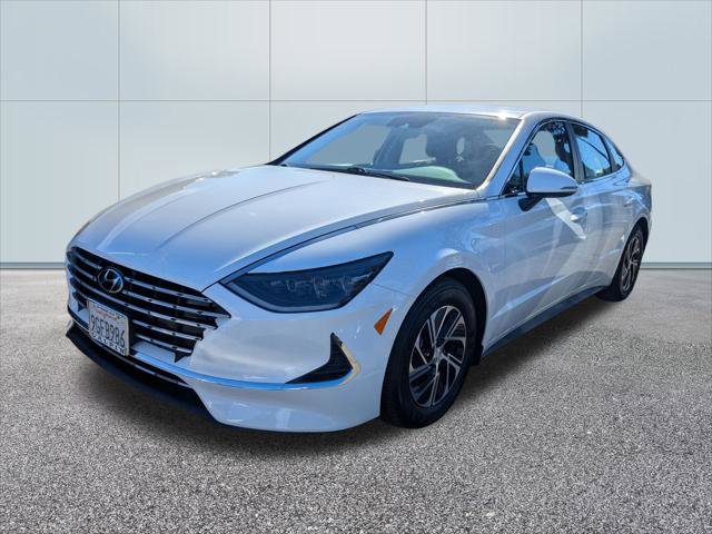 Used 2023 Hyundai Sonata Blue image 1