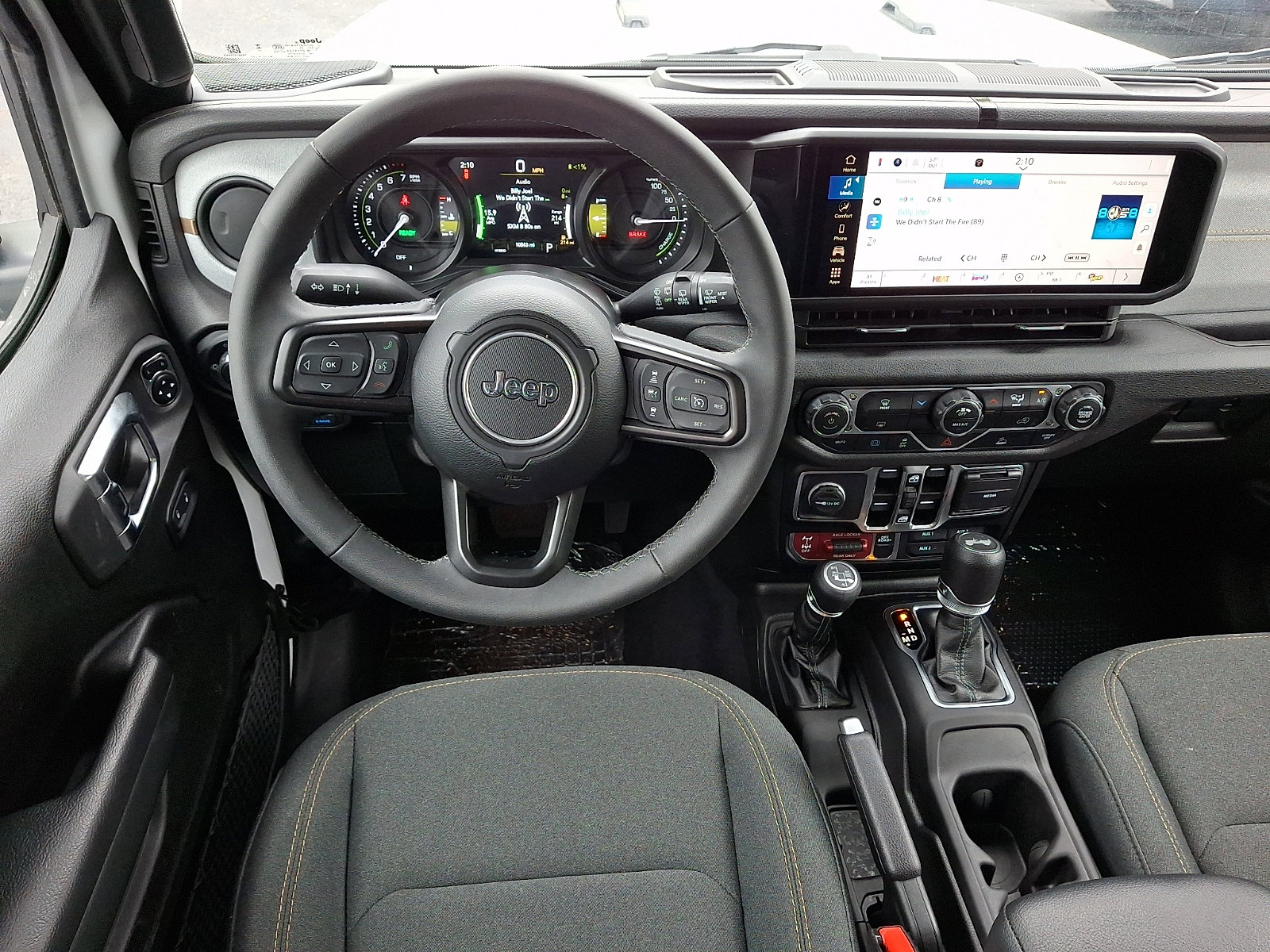 Certified 2025 Jeep Wrangler Unlimited Sport S 4xe AWD/4WD image 11