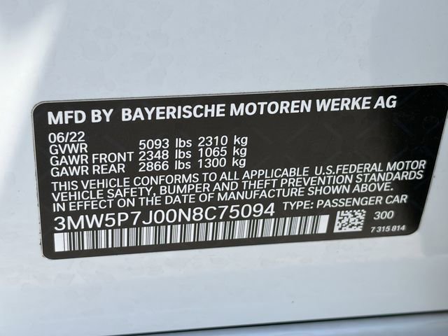 Used 2022 BMW 330e w/ M Sport Package RWD image 33