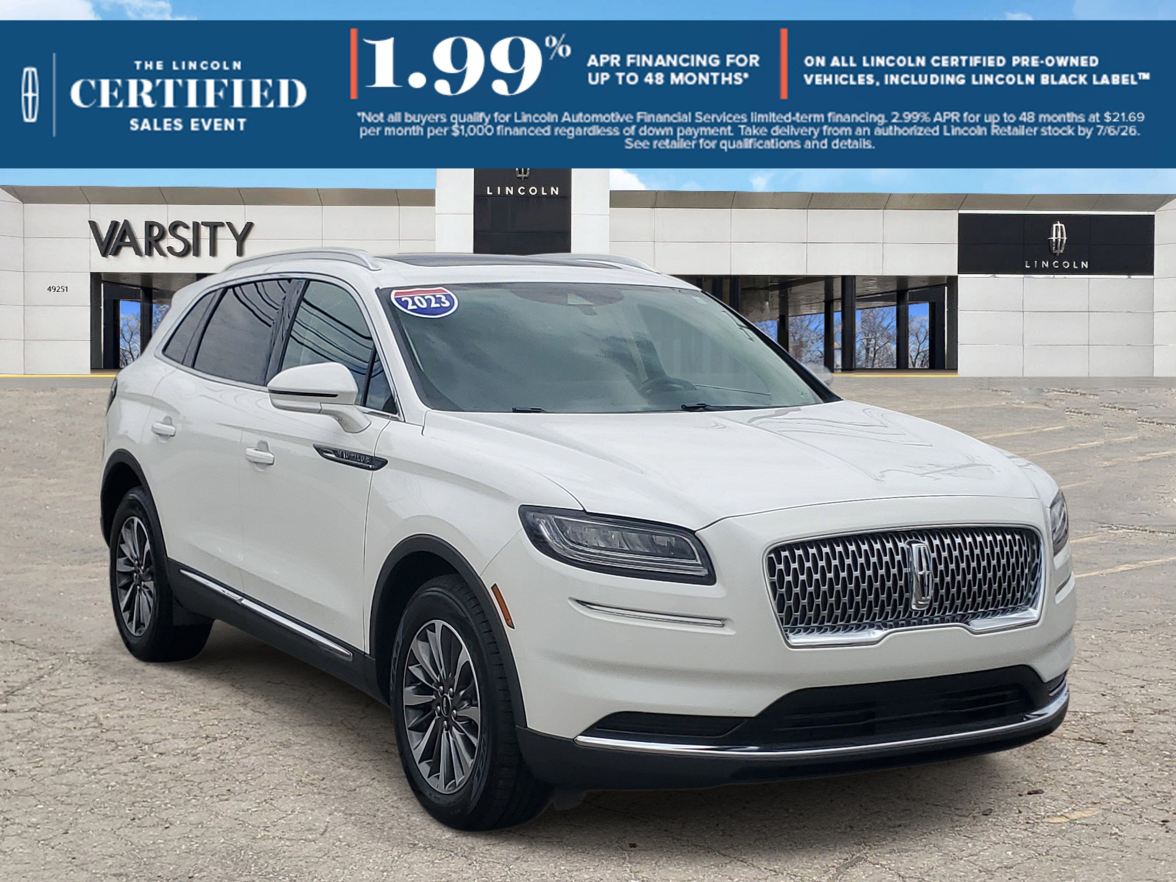Certified 2023 Lincoln Nautilus Reserve