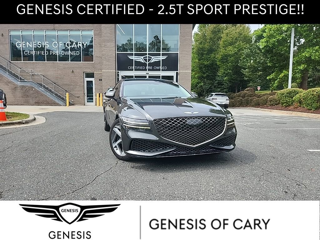 Used 2024 Genesis G80 2.5T w/ Sport Prestige Package