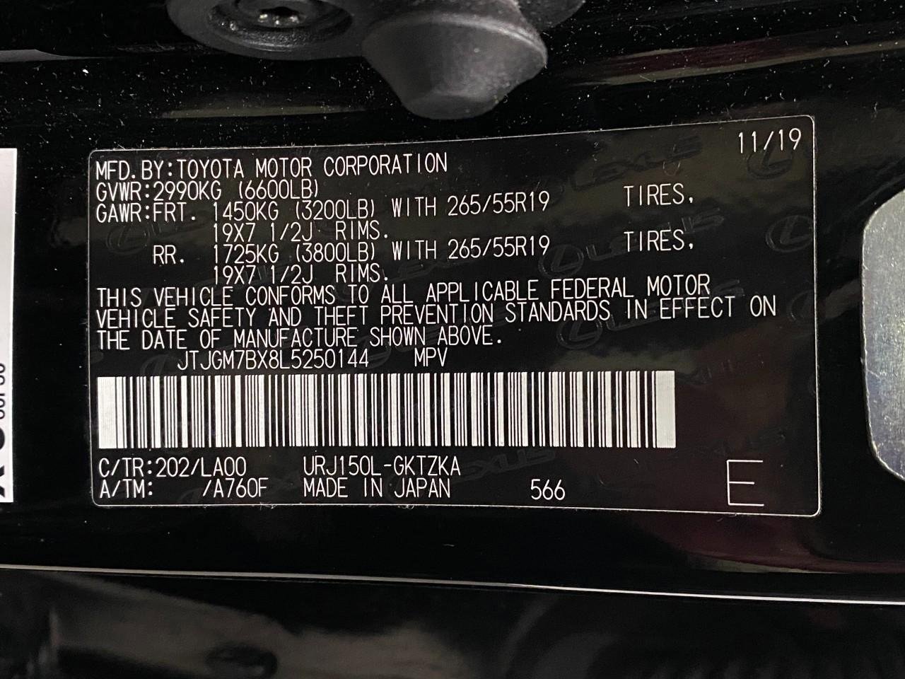 Used 2020 Lexus GX 460 Luxury w/ Luxury Sport Package image 35