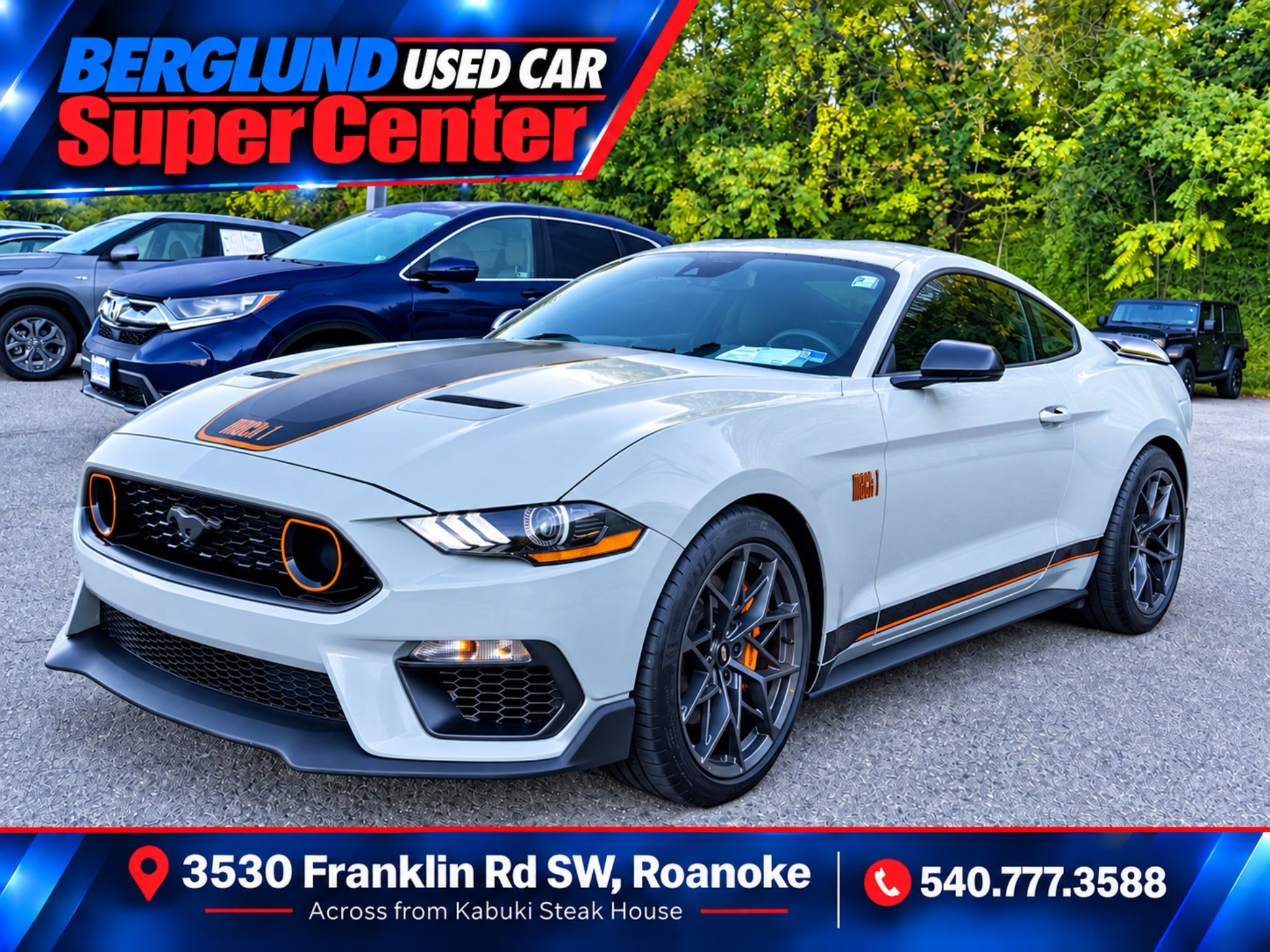 Used 2022 Ford Mustang Mach 1 w/ Equipment Group 700A RWD image 1