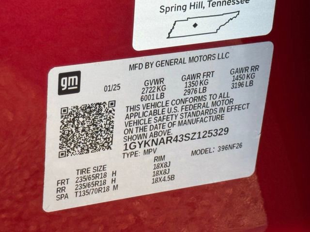 New 2025 Cadillac XT5 Luxury image 21