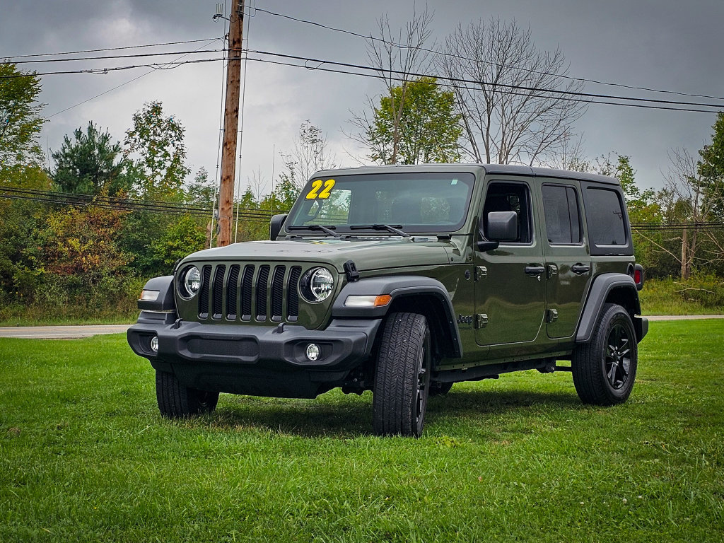 Used 2022 Jeep Wrangler Unlimited Sport AWD/4WD image 8