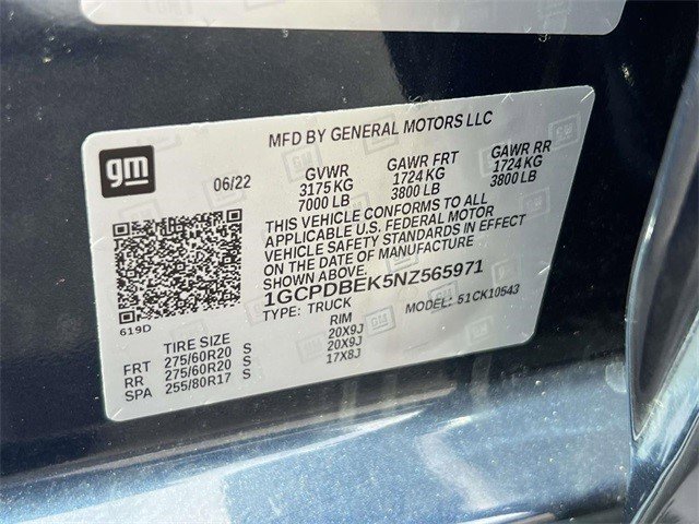 Certified 2022 Chevrolet Silverado 1500 Custom w/ LPO, Dark Essentials Package image 15