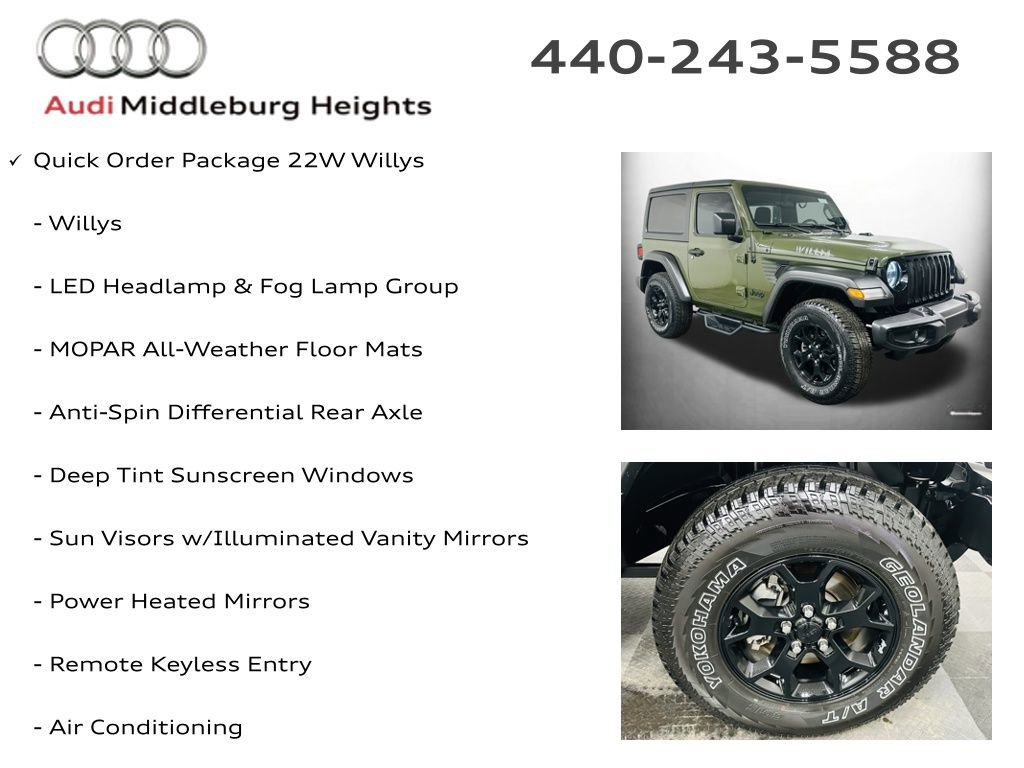 Used 2021 Jeep Wrangler Willys image 6