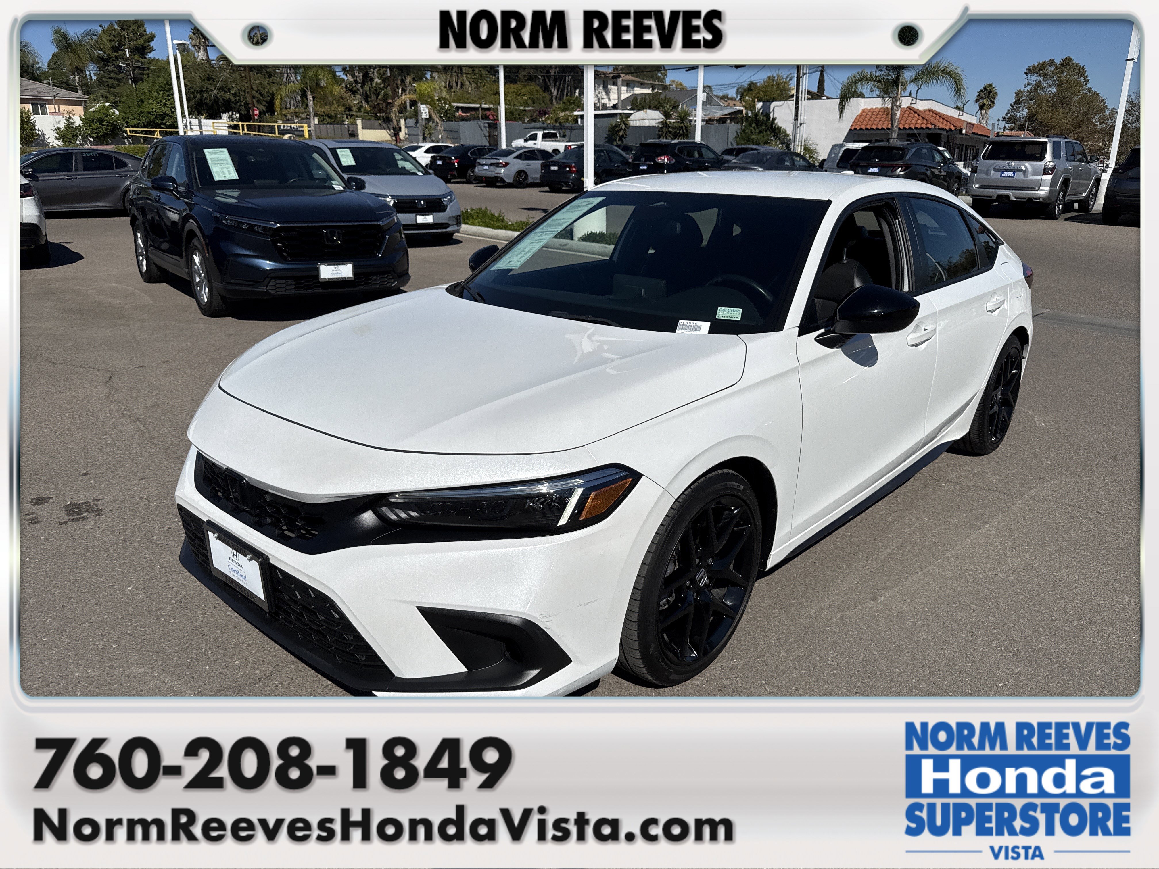 Certified 2022 Honda Civic Sport