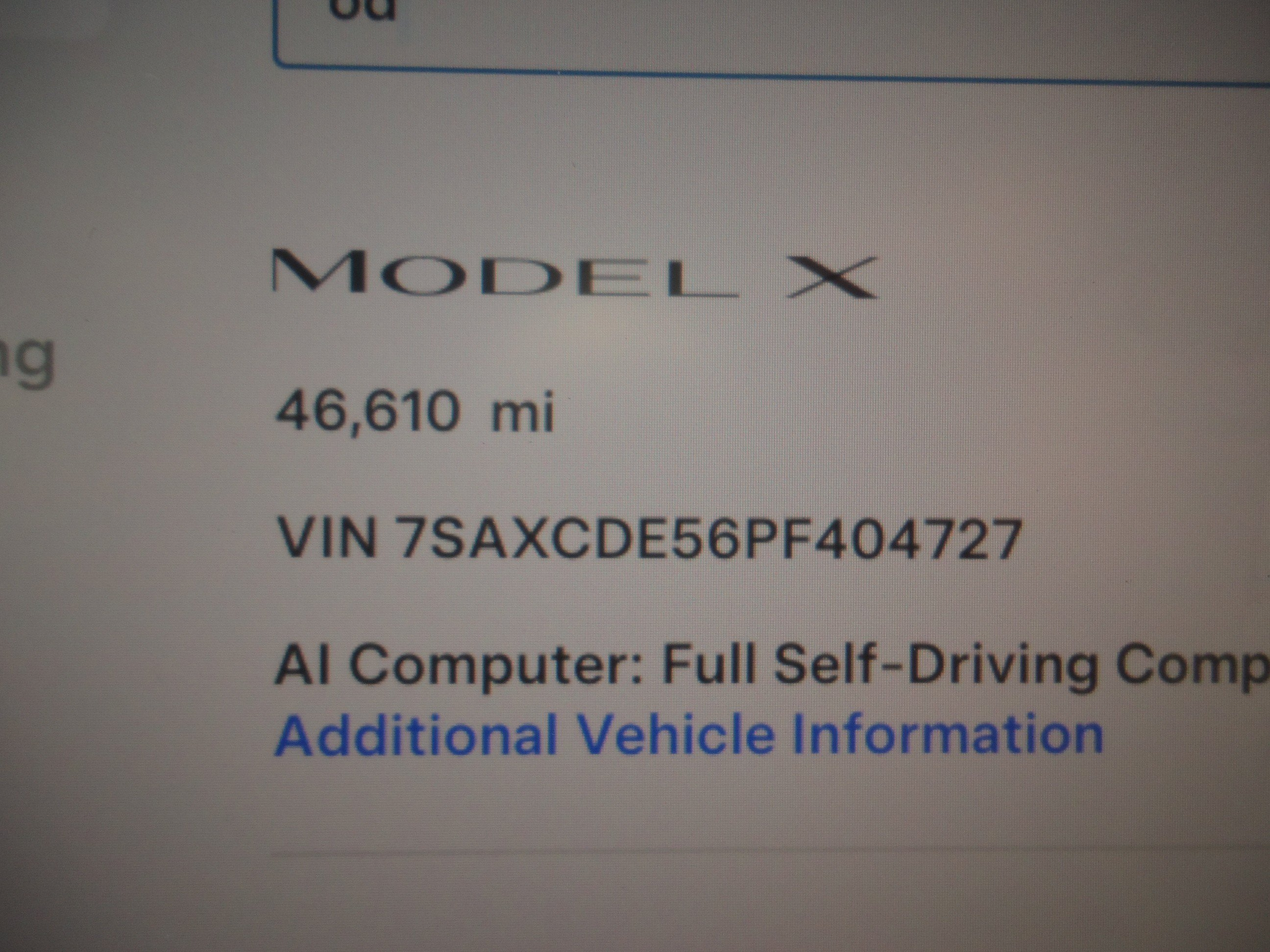 Used 2023 Tesla Model X AWD/4WD image 13
