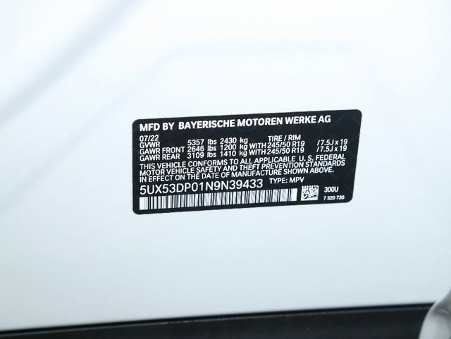 Certified 2022 BMW X3 xDrive30i w/ Premium Package 2 AWD/4WD image 23