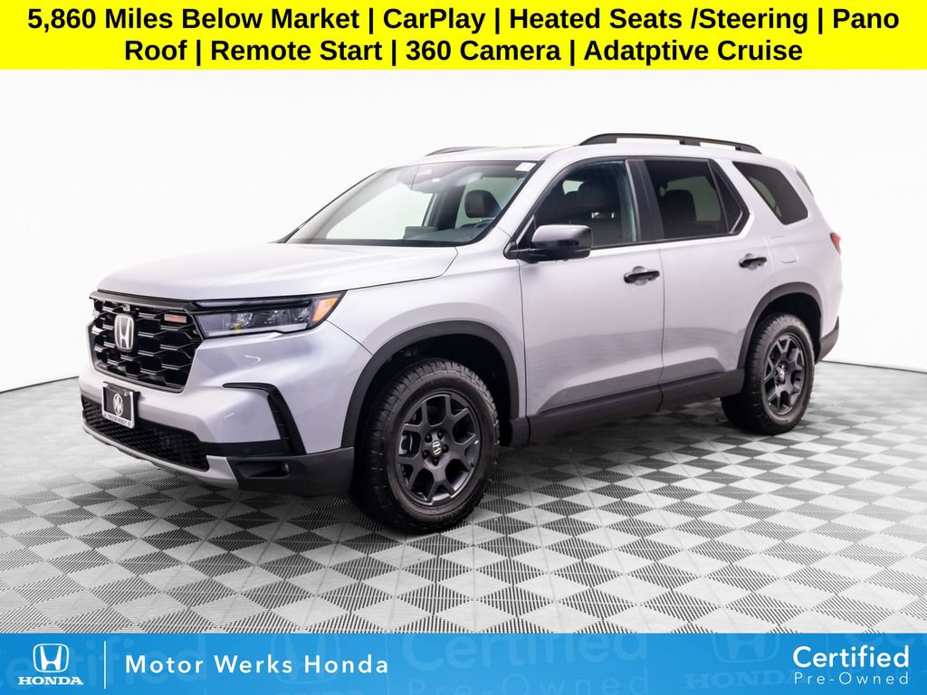 Certified 2025 Honda Pilot TrailSport video 1