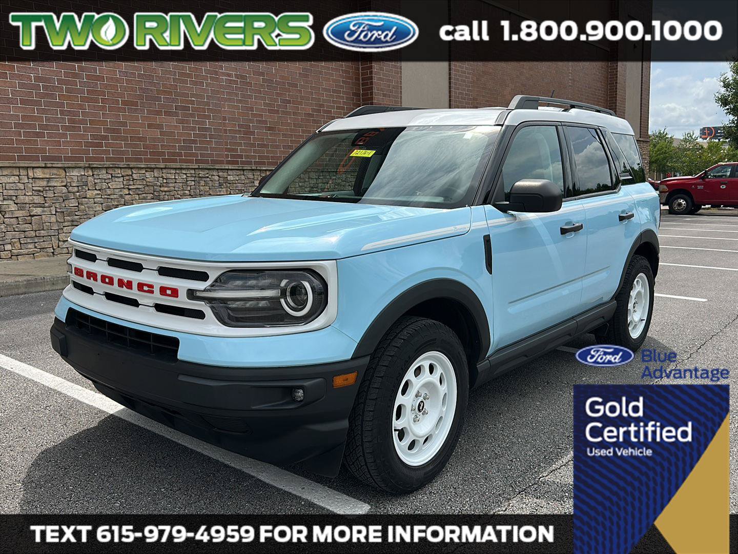 Certified 2023 Ford Bronco Sport Heritage w/ Heritage Convenience Package