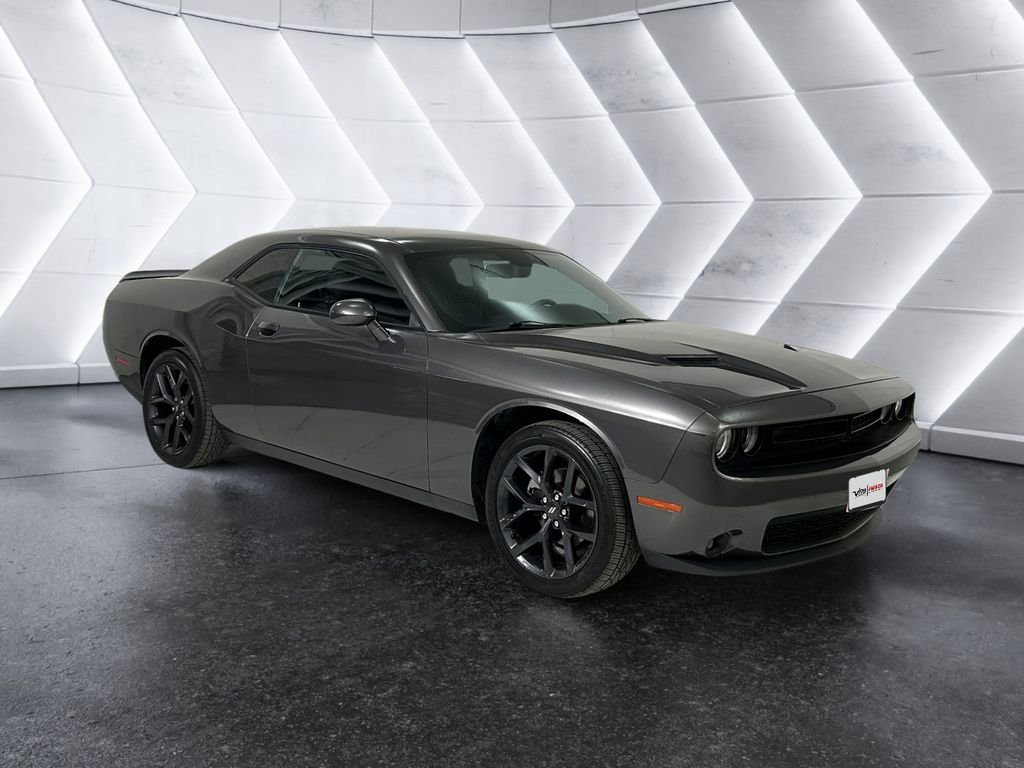 Used 2021 Dodge Challenger SXT w/ Blacktop Package RWD image 1