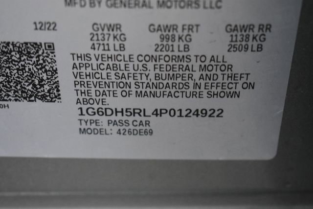 Certified 2023 Cadillac CT4 V w/ Navigation Package AWD/4WD image 17