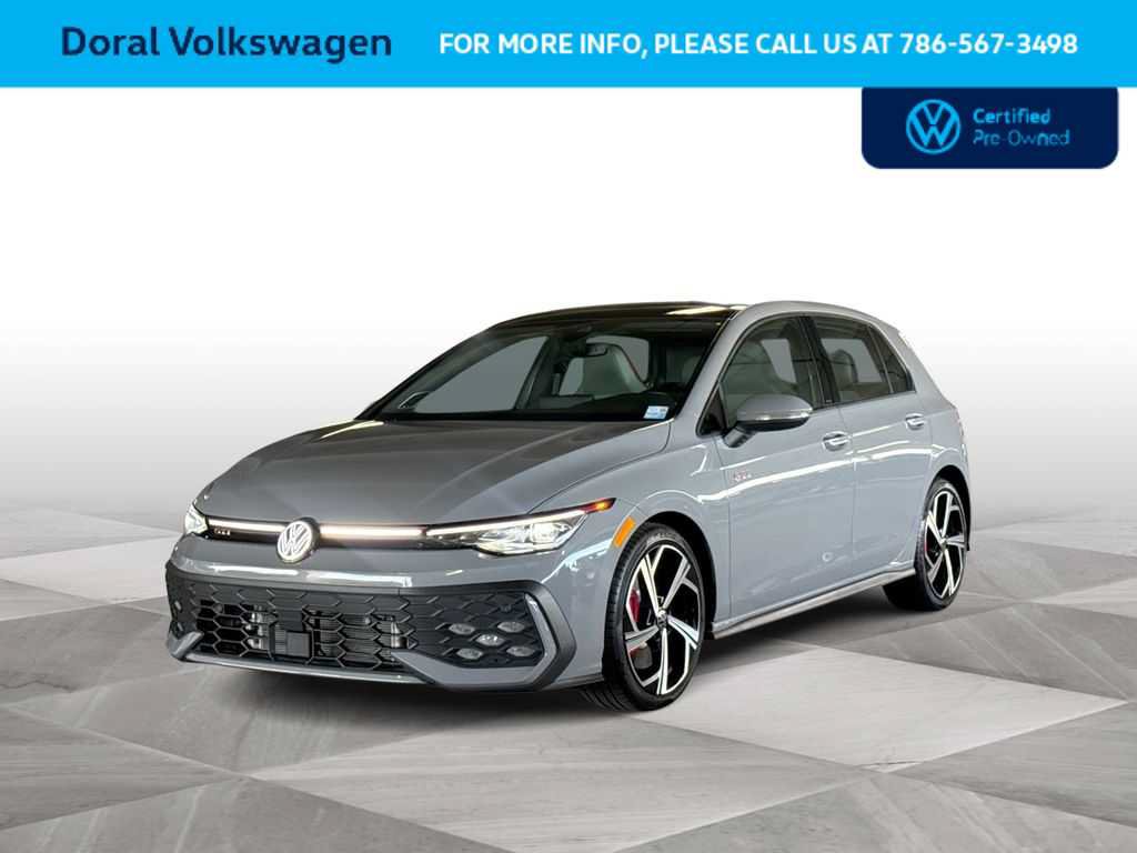 Certified 2025 Volkswagen GTI SE w/ SE Leather Seating Package