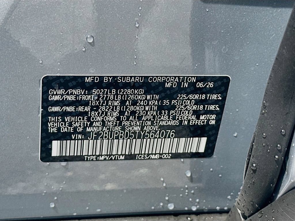 New 2026 Subaru Outback Premium AWD/4WD image 29
