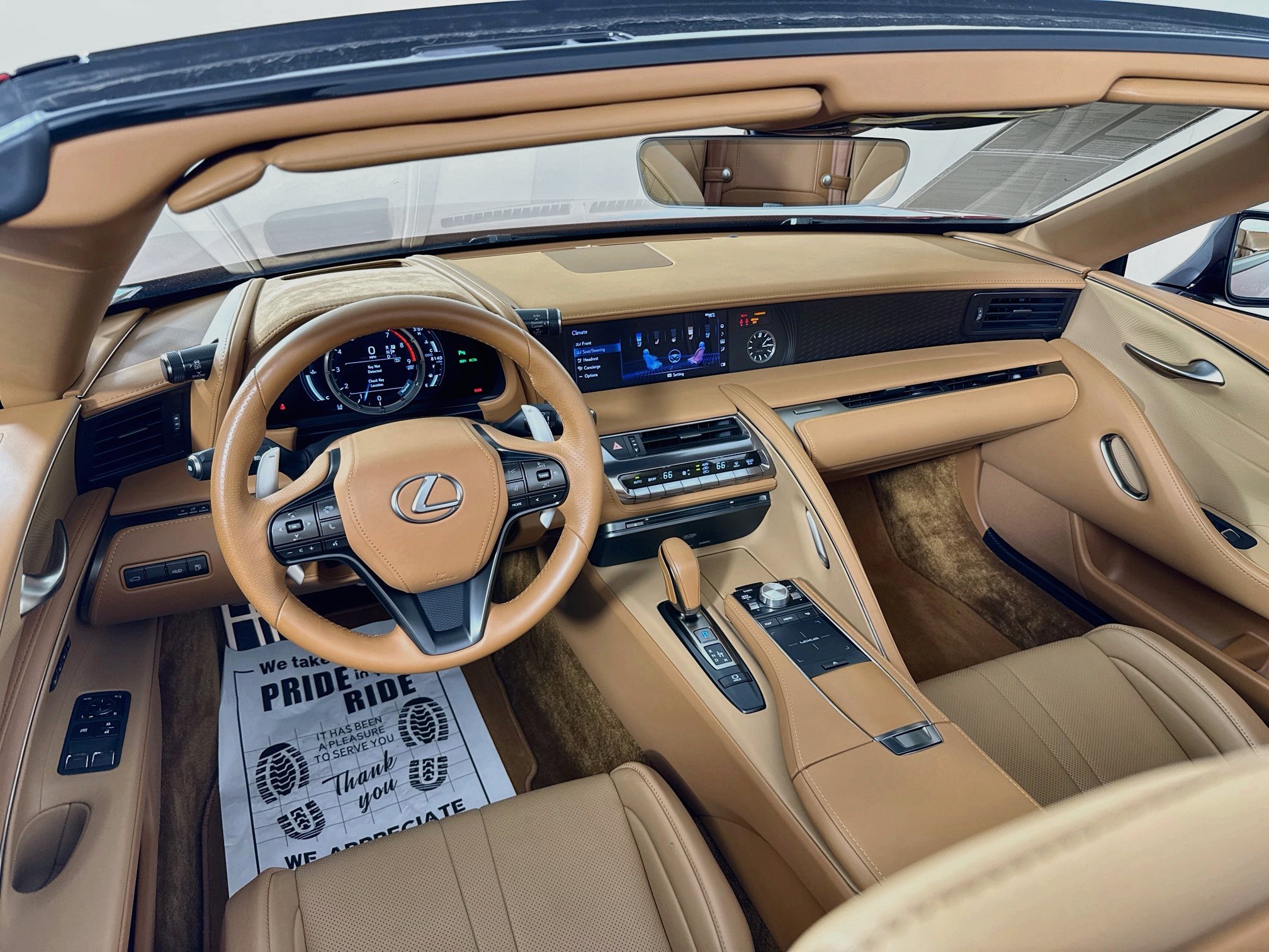 Certified 2022 Lexus LC 500 Convertible w/ Touring Package RWD image 23