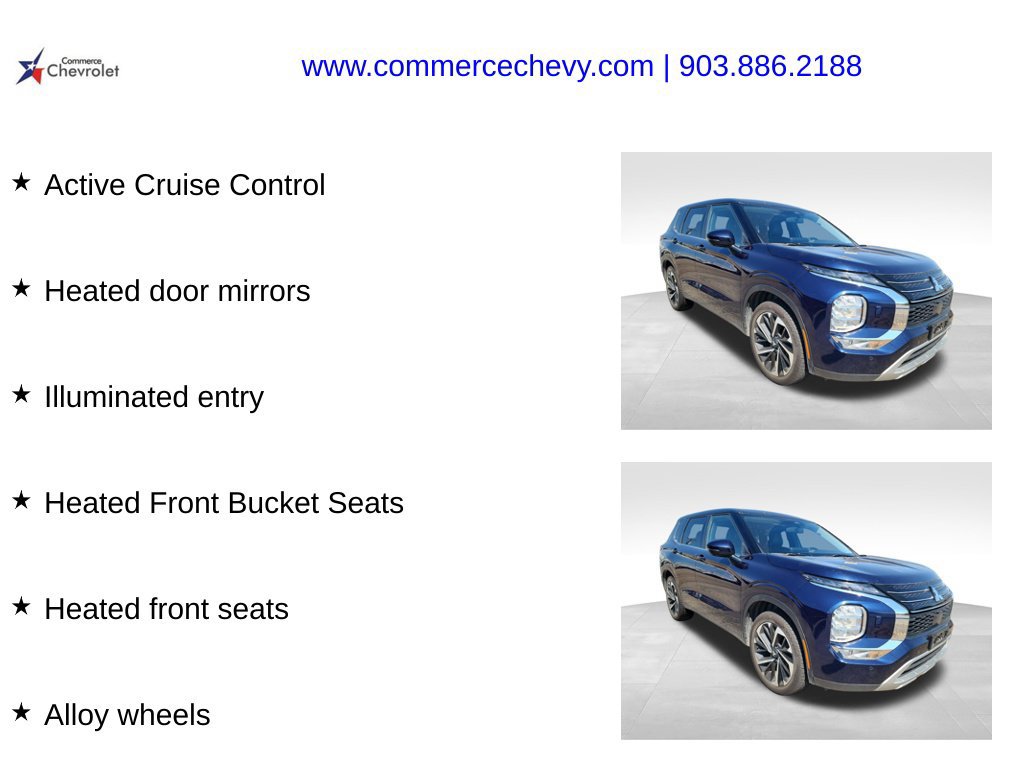 Used 2024 Mitsubishi Outlander SE AWD/4WD image 5