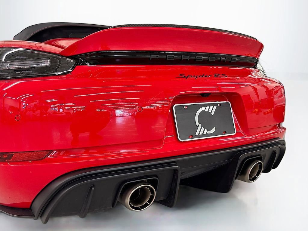 Certified 2025 Porsche 718 Boxster Spyder RS image 27