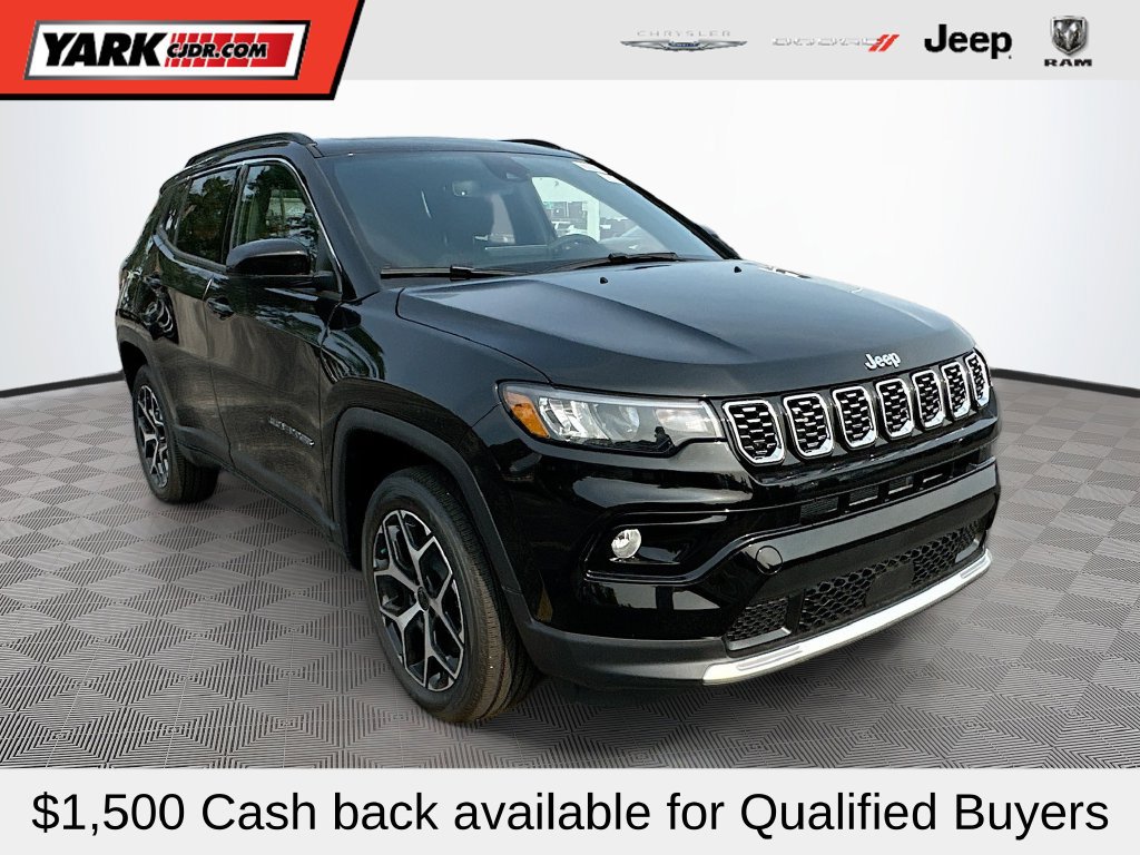 New 2026 Jeep Compass Limited w/ Sun, Sound & Navigation Group