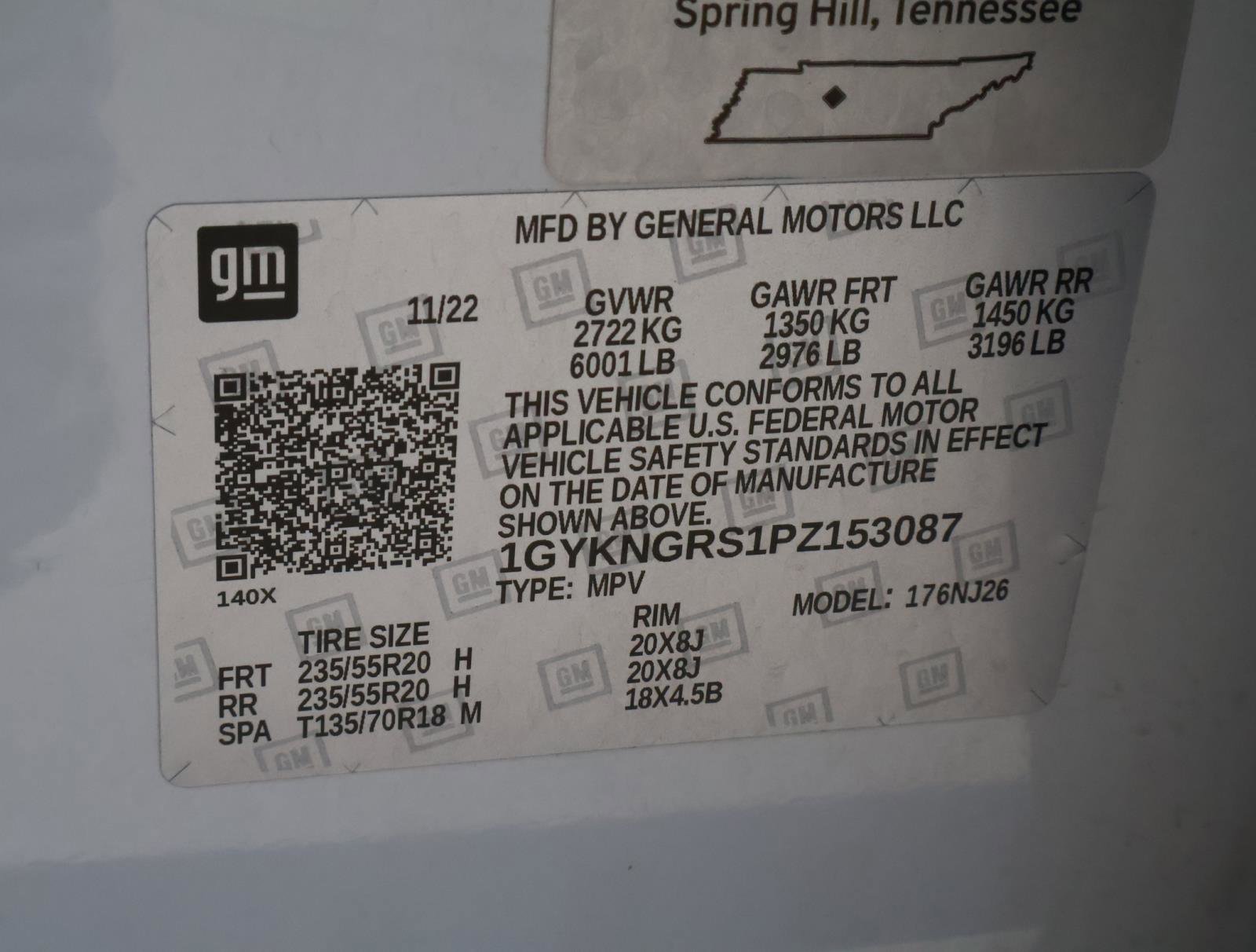 Used 2023 Cadillac XT5 Sportv w/ Technology Package image 28