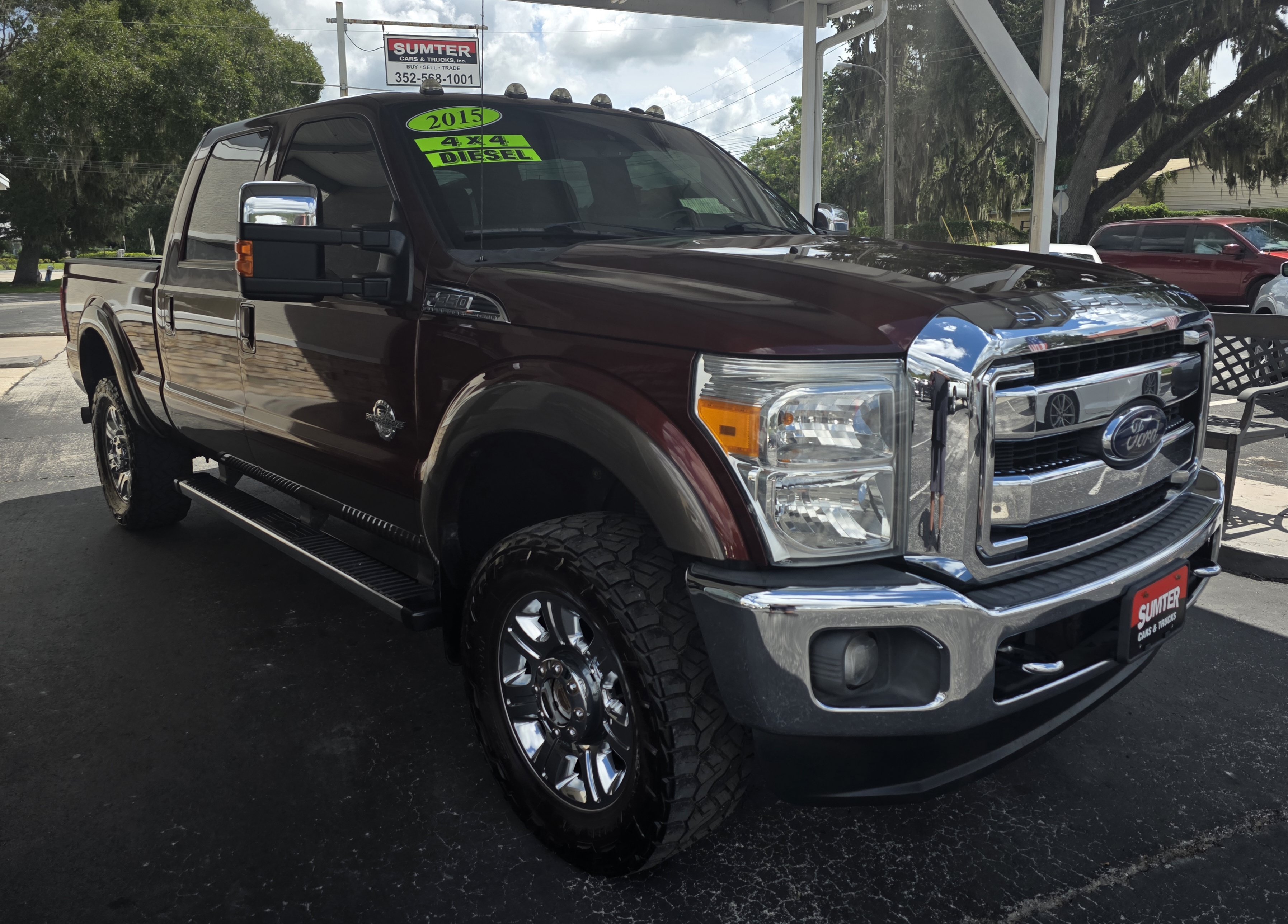 Used 2015 Ford F350 Lariat w/ Chrome Package AWD/4WD image 10