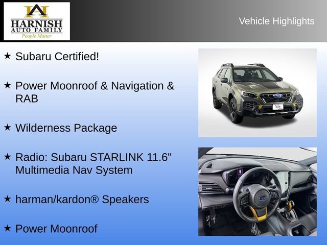 Certified 2024 Subaru Outback Wilderness AWD/4WD image 9