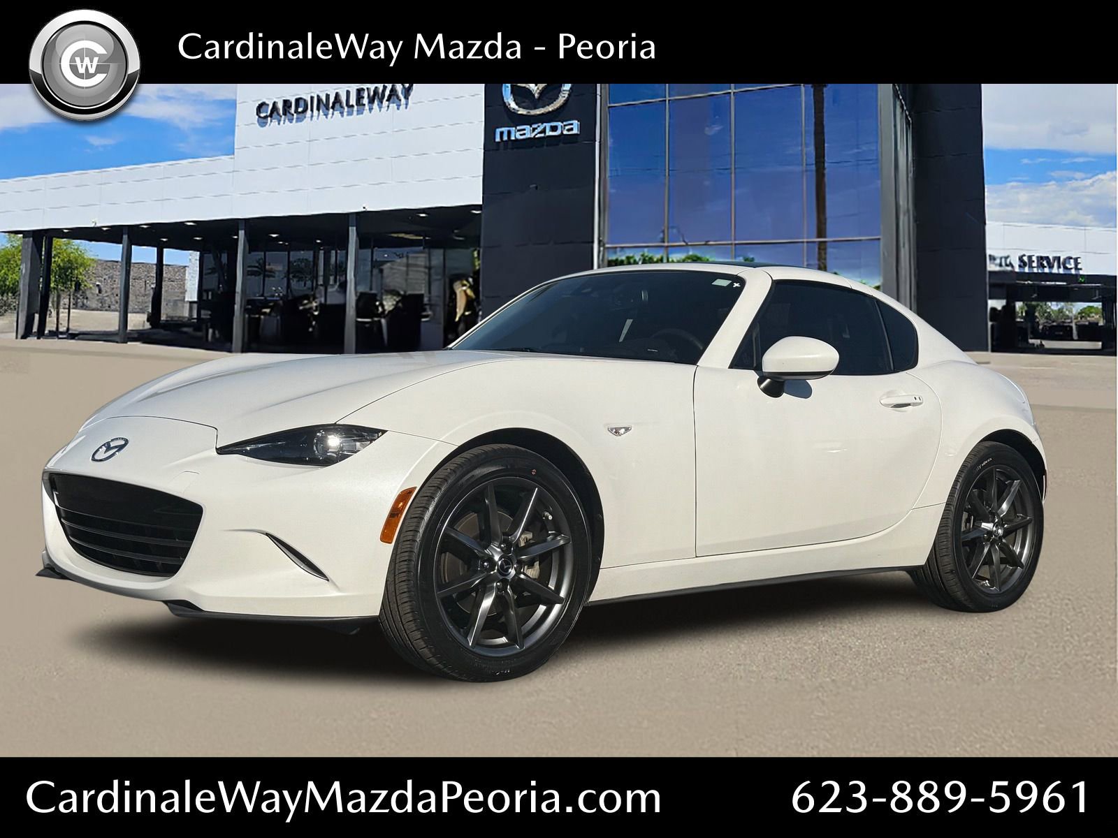 Used 2019 MAZDA MX-5 Miata RF Grand Touring w/ GT-S Package image 1
