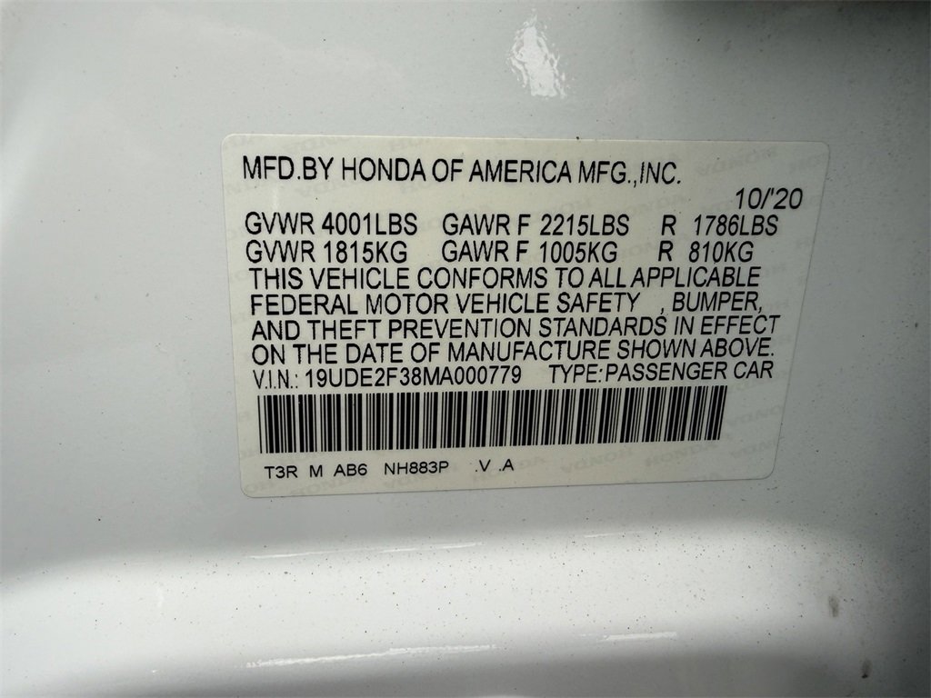 Used 2021 Acura ILX Base image 35