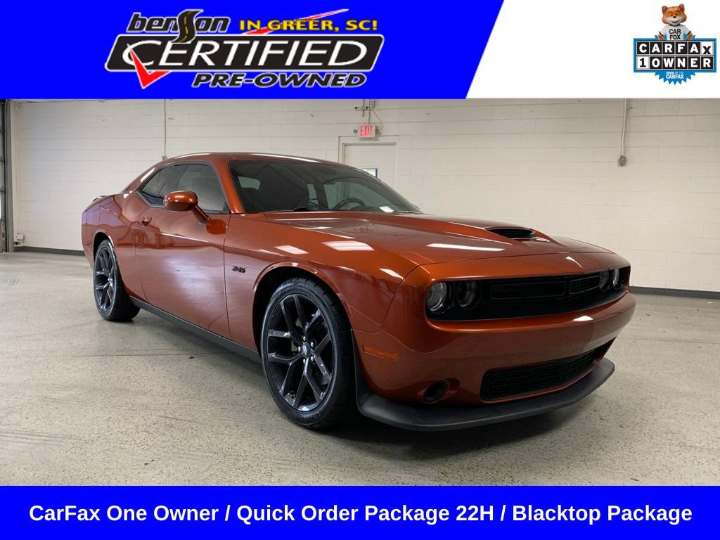 Certified 2023 Dodge Challenger R/T w/ Blacktop Package