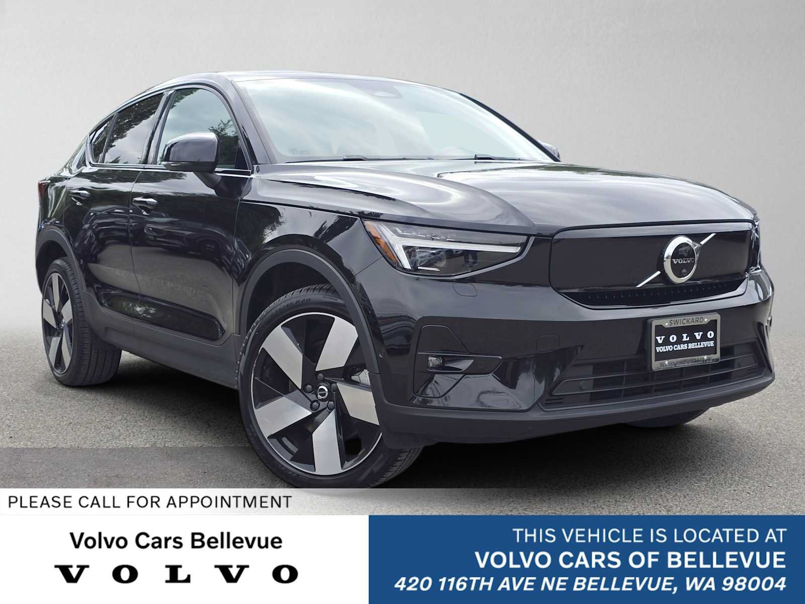 Certified 2023 Volvo C40 P8 Recharge Ultimate w/ Protection Package Premier