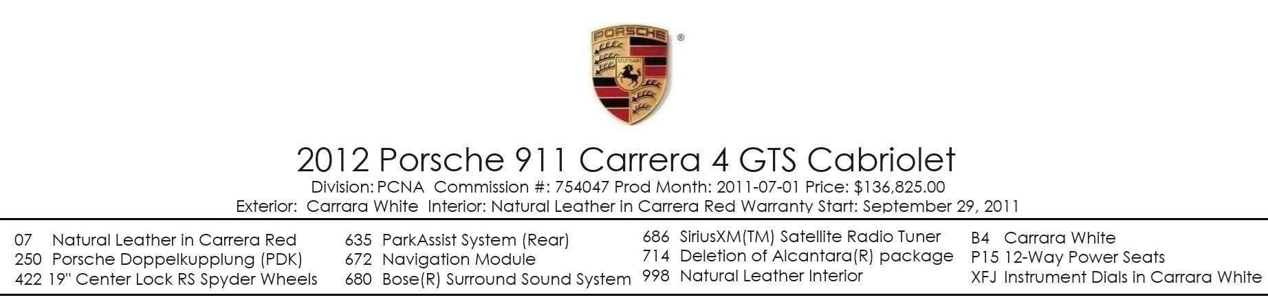 Used 2012 Porsche 911 Carrera 4 GTS AWD/4WD image 5