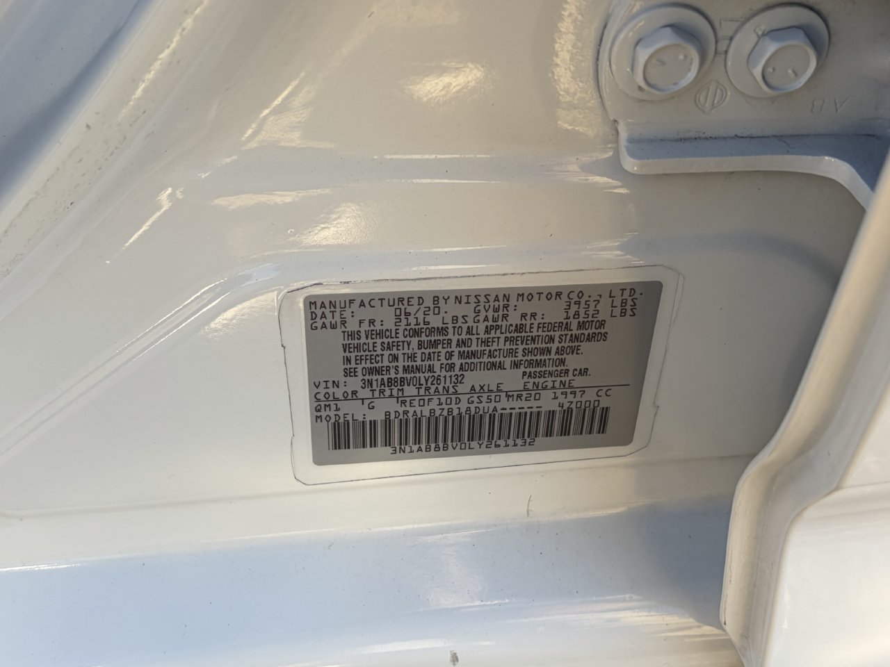 Used 2020 Nissan Sentra S FWD image 35