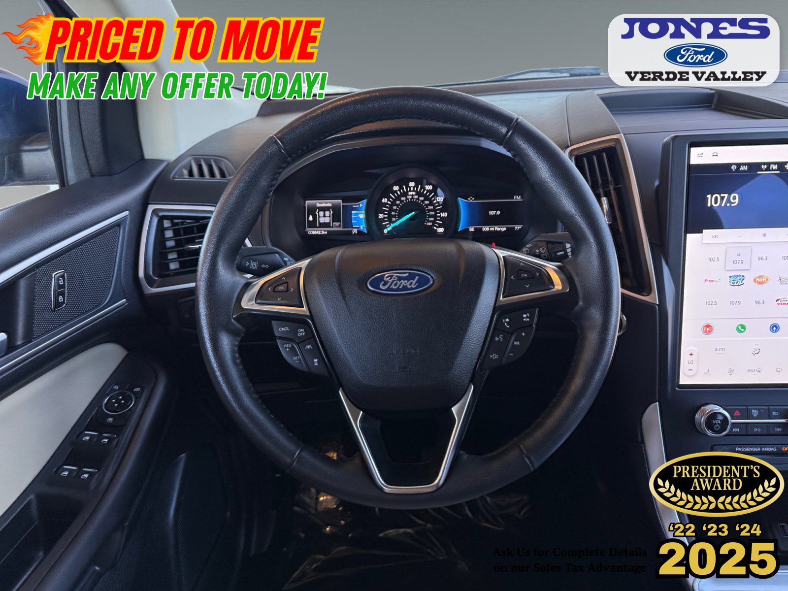 Certified 2023 Ford Edge SEL w/ Cargo Accessory Package AWD/4WD image 17