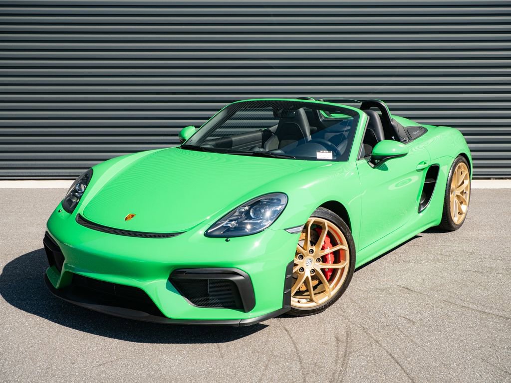 Certified 2023 Porsche 718 Boxster Spyder RWD image 1