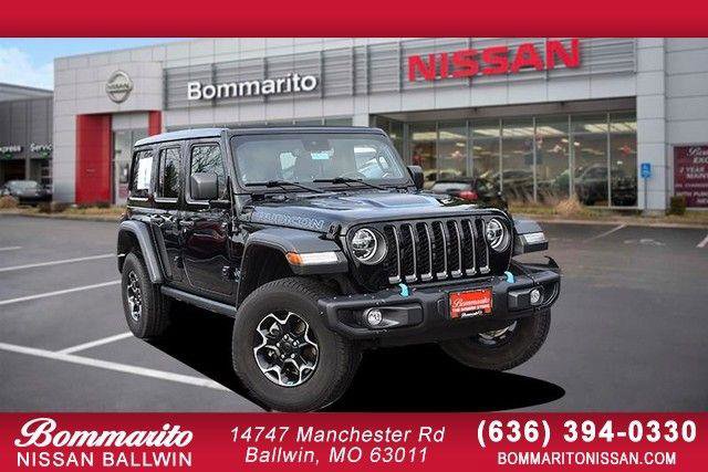 Used 2021 Jeep Wrangler Unlimited Rubicon 4xe w/ Steel Bumper Group