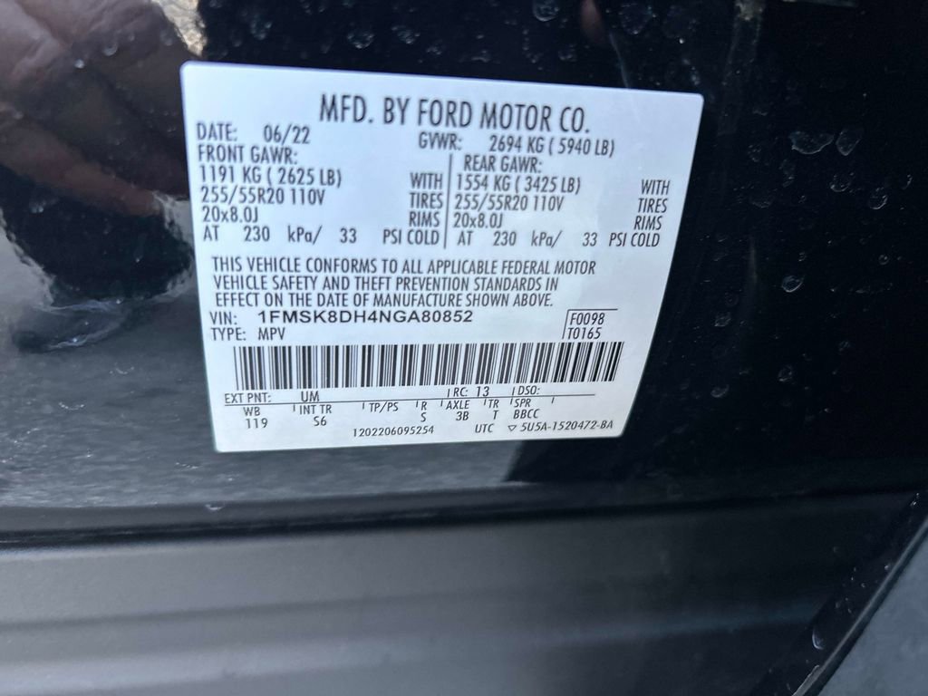 Used 2022 Ford Explorer XLT w/ Equipment Group 202A image 34