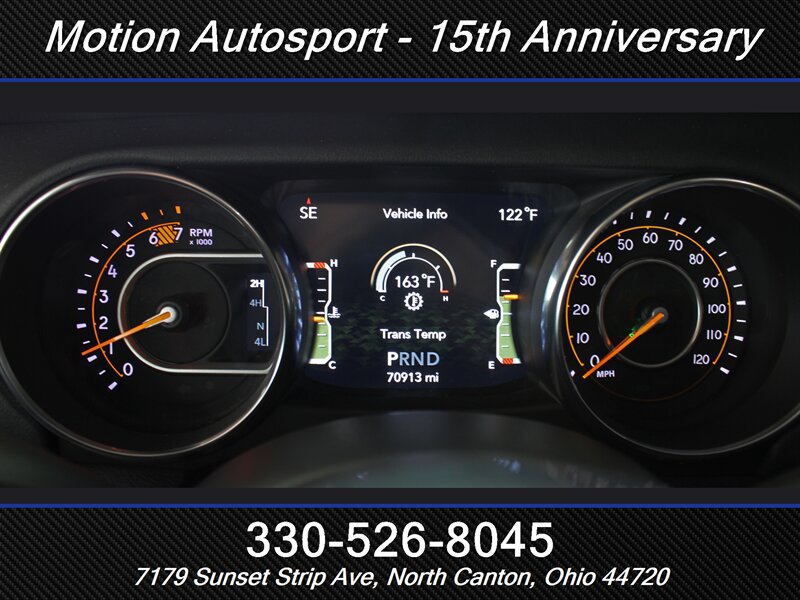 Used 2021 Jeep Wrangler Unlimited Sahara w/ Uconnect 4C Nav & Sound Group AWD/4WD image 21