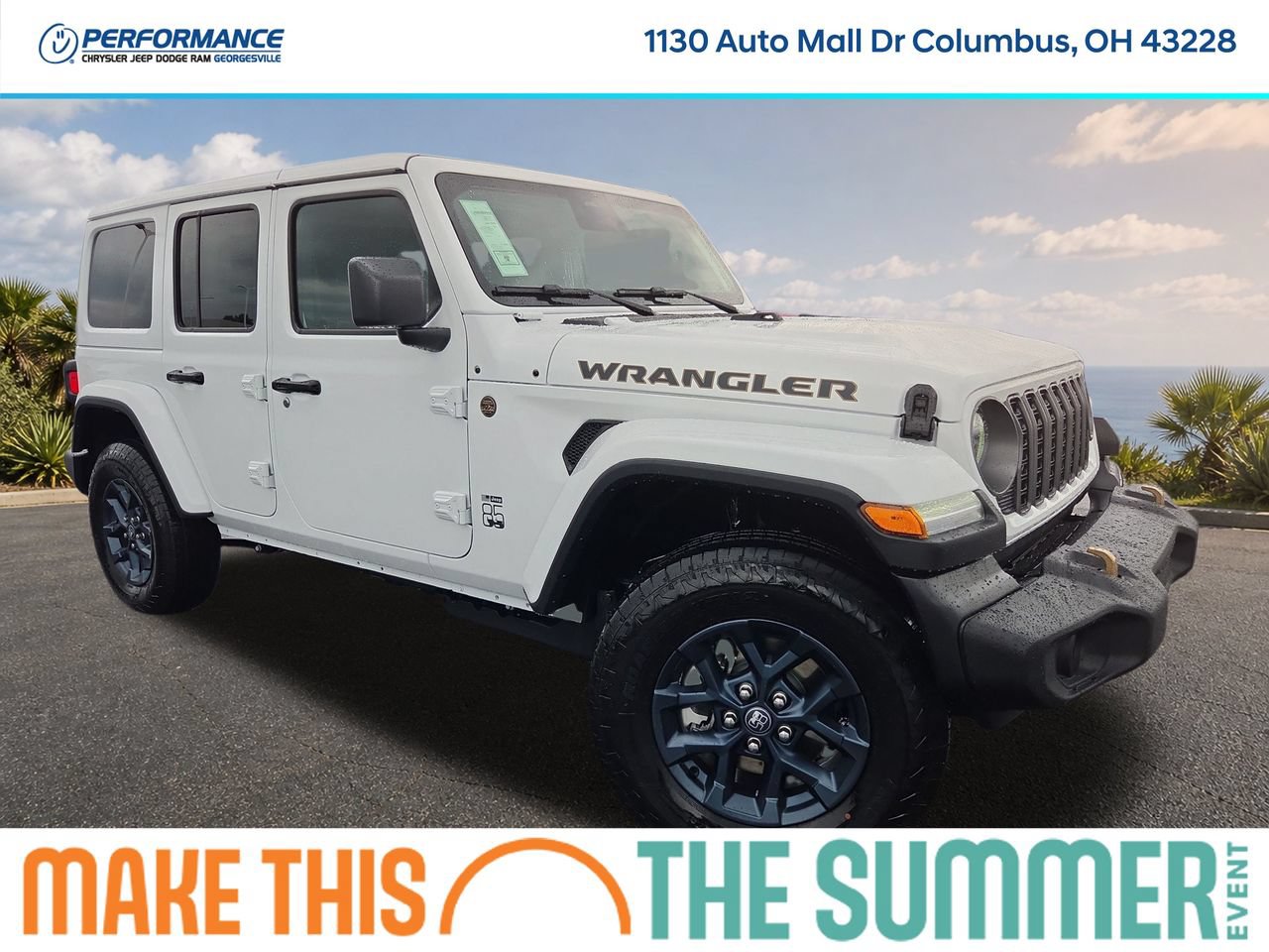 New 2026 Jeep Wrangler Unlimited Sport