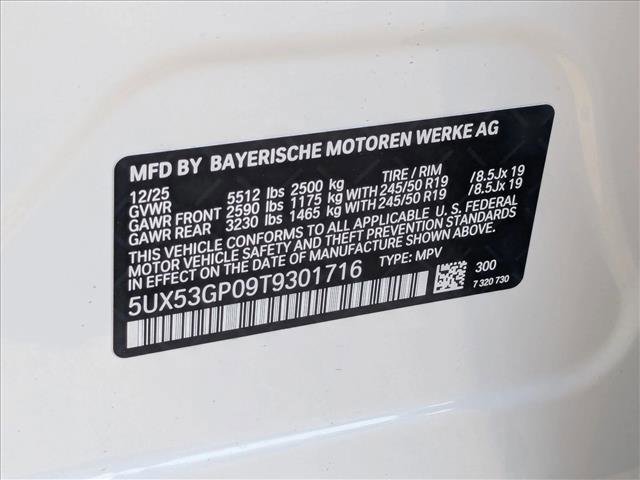 New 2026 BMW X3 xDrive30 w/ M Sport Package image 18