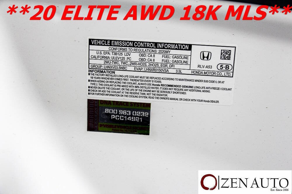 Used 2020 Honda Passport Elite image 68